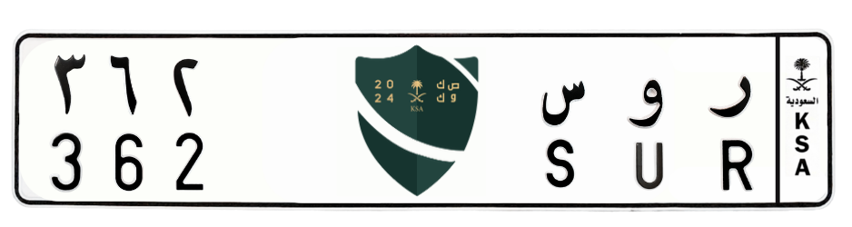 لوحة ر و س 362